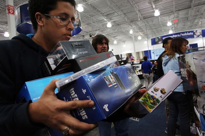 Eletrônicos estão entre os itens mais vendidos nos EUA |