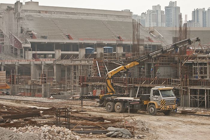 Obras na Arena: Furacão só volta para casa em 2014 | Marcelo Andrade / Gazeta do Povo