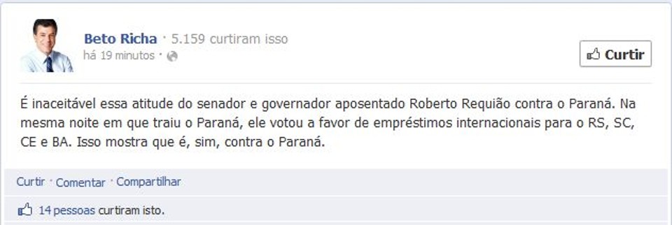  | Divulgação / Facebook