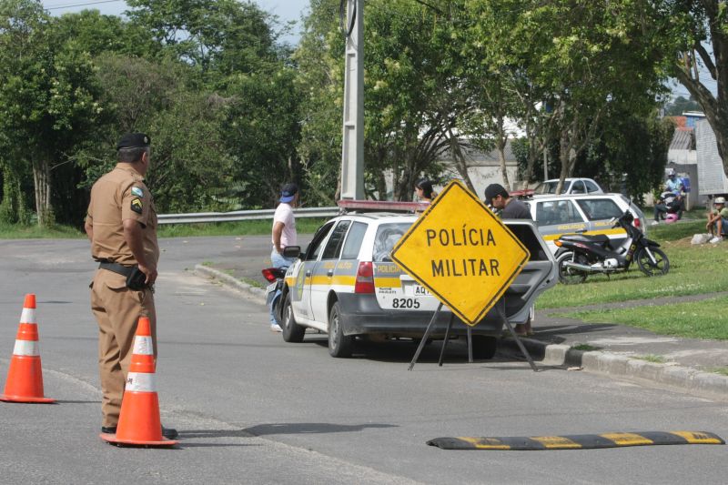 Operação Nhapecani é desencadeada pela PM, Polícia Federal, Policia Civil e Receita Federal | Aniele Nascimento / Agência de Notícias Gazeta do Povo