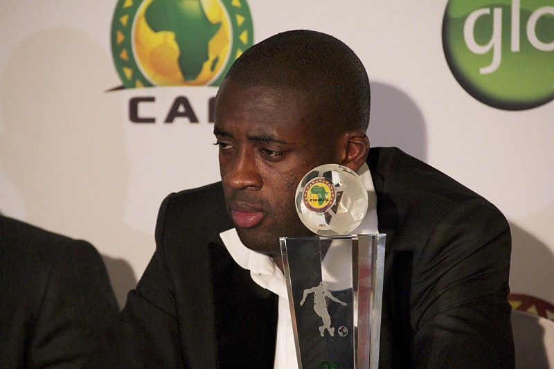 Yaya Touré foi eleito o jogador africano do ano de 2012 | Carl Stein/AFP