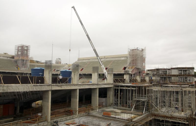 Fomento Paraná teme adiamento no repasse de recursos para a reforma da Arena | Walter Alves / Gazeta do Povo
