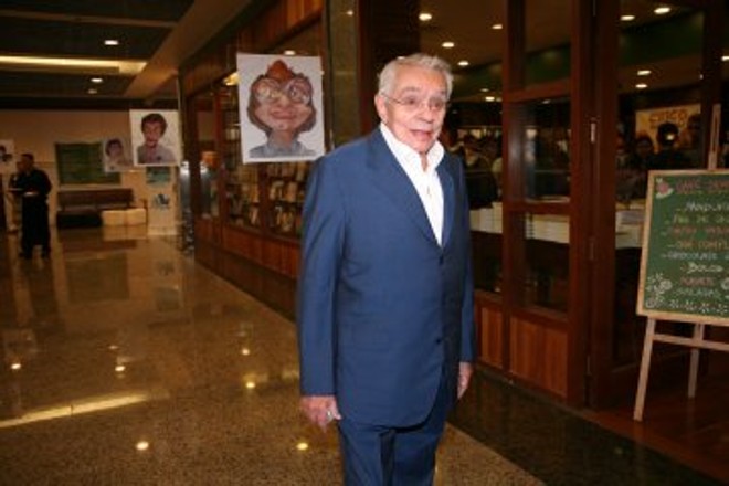 O comediante Chico Anysio |