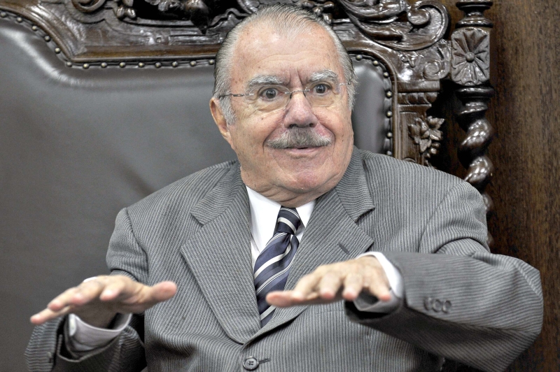 Sarney ocupa a Presidência: além de Dilma, Temer e Marco Maia estarão afastados em função de viagens oficiais | Antônio Cruz/ABr