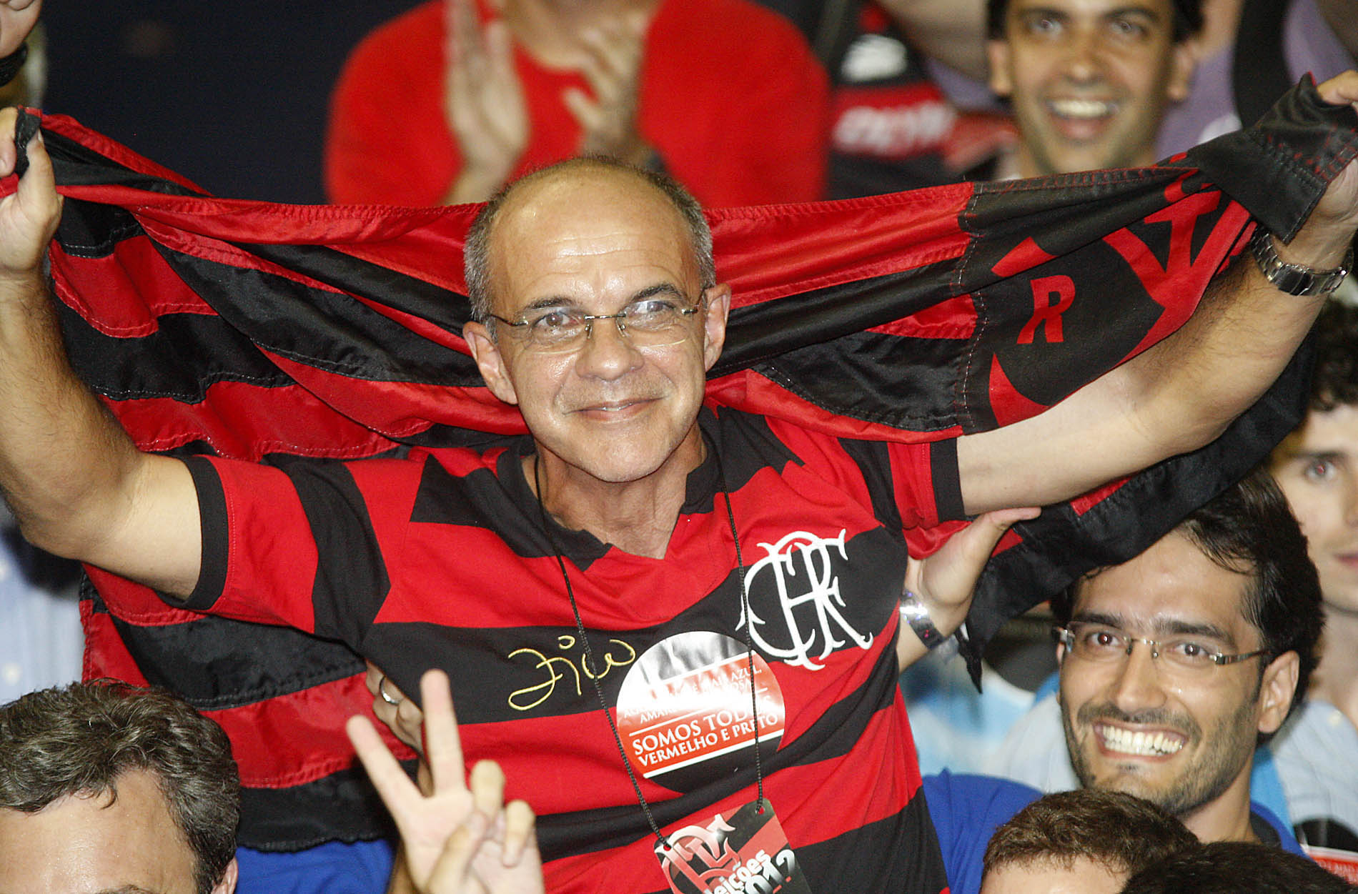 Eduardo Bandeira de Mello foi eleito presidente do Flamengo | Fabio Borges / Vipcomm