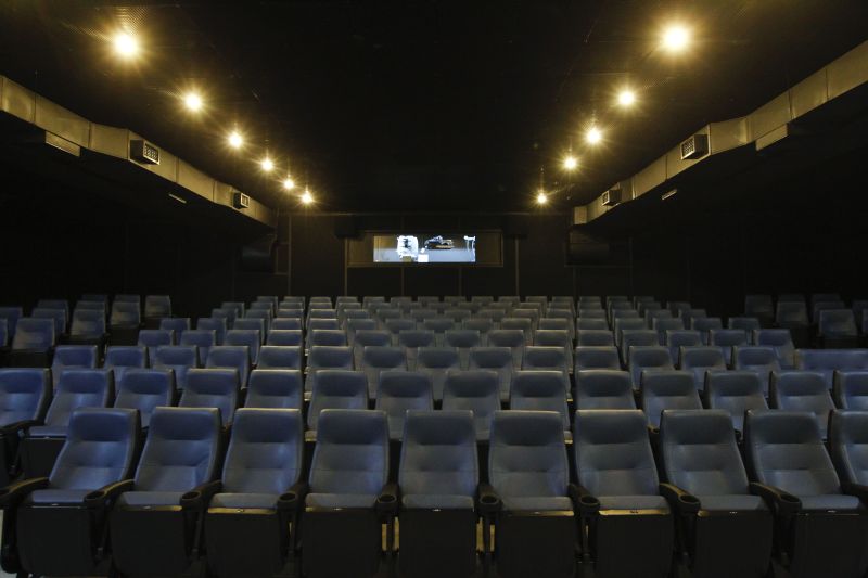O Cine Guarani tem tido sessões quase vazias desde sua inauguração no fim de junho | Daniel Castellano/Gazeta do Povo
