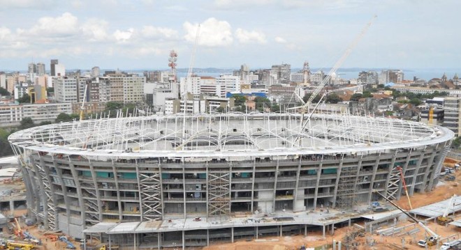 Estádio Fonte Nova em Salvador | 