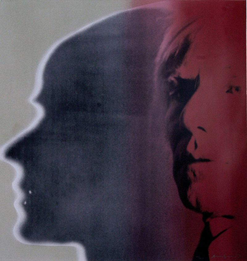 Autorretrato de Andy Warhol é uma das obras da mostra | Reprodução