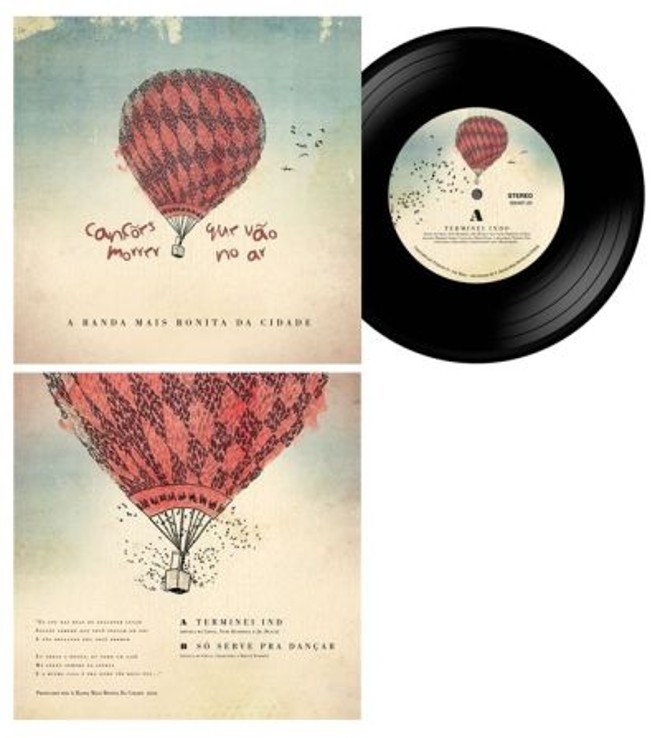 Capa do vinil de sete polegadas | 