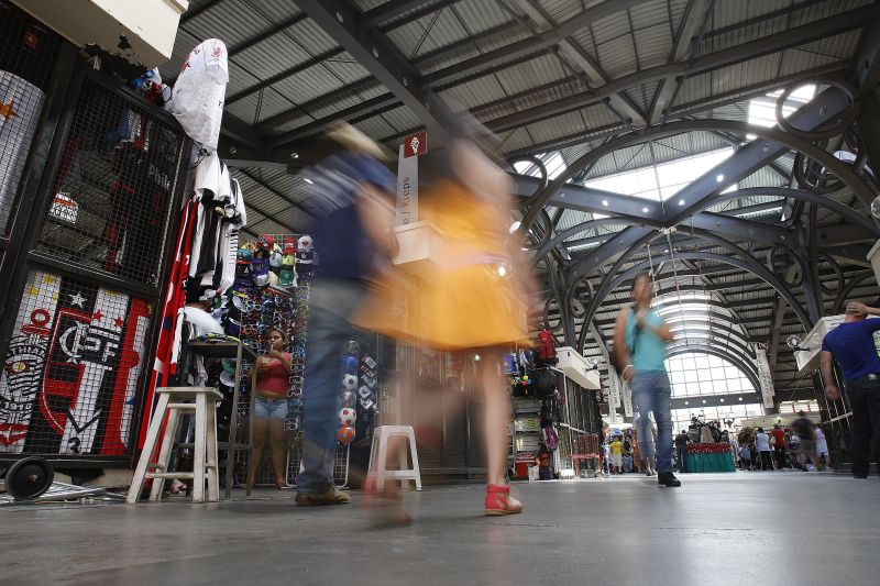 Rua da Cidadania da Matriz, em Curitiba. Espaço deverá abrigar uma das sedes do Procon municipal nos próximos anos | Jonathan Campos/ Gazeta do Povo