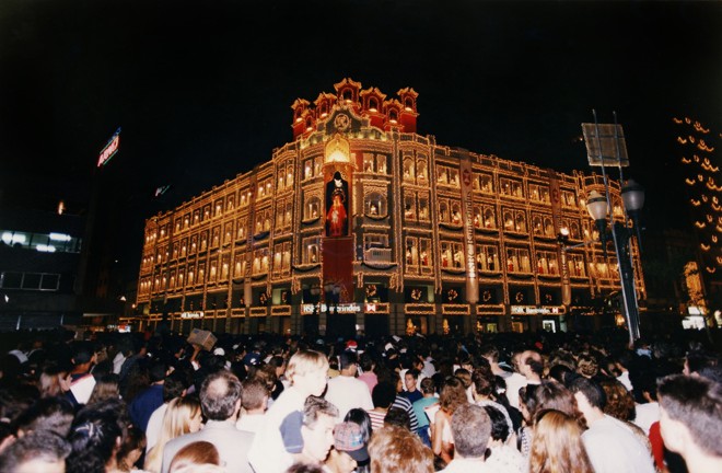 Ruas lotadas na apresentação de 1997 | 