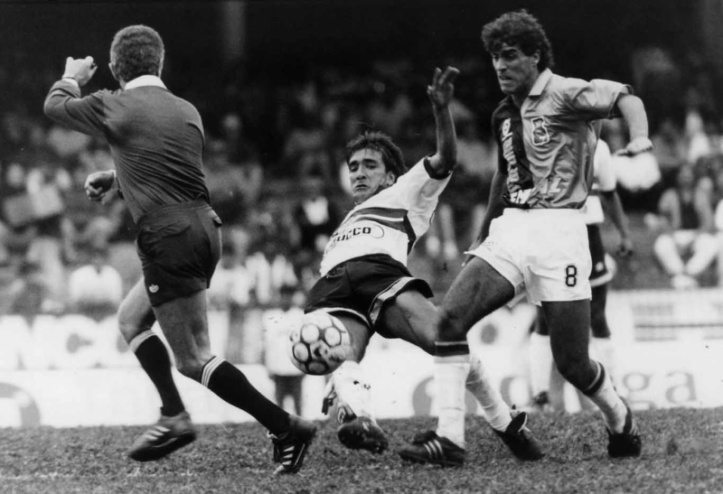 Na raça, o Coritiba aplicou 3 a 0 no Paraná pelo Estadual de 1993 | Arquivo/ Gazeta do Povo