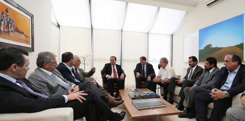 Chefes de governos estaduais foram até São Paulo para falar com ex-presidente | Ricardo Stuckert/Instituto Lula