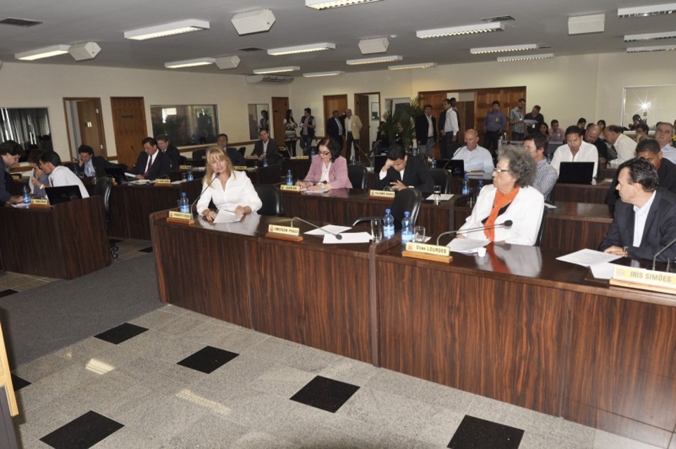Plenário da Câmara Municipal: pela primeira vez, os vereadores de Curitiba aprovaram um projeto de iniciativa popular | Andressa Katriny/Câmara de Curitiba