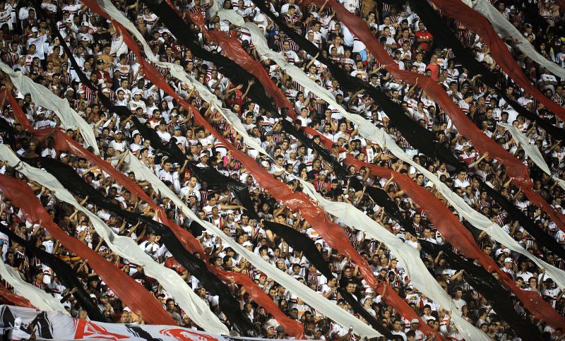 Torcida do São Paulo vai lotar o Morumbi na Copa Sul-Americana | Nelson Almeida / AFP