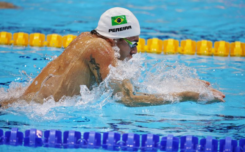 Thiago Pereira não será mais patrocinado pelo Corinthians | Daniel Castellano / Gazeta do Povo