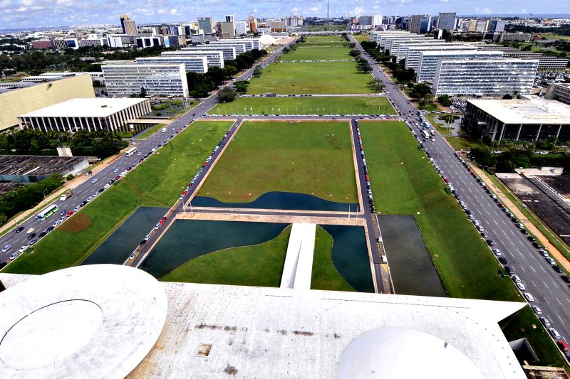 A Secretaria do Tesouro Nacional, do Ministério da Fazenda, fica localizada em Brasília, na Esplanda dos Ministérios: provas poderão ser feitas em Curitiba e em todas as outras capitais | José Cruz/ABr