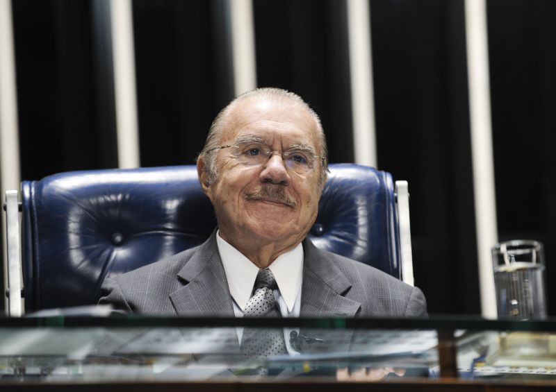 José Sarney (PMDB-AP), presidente do Senado | Jane de Araújo/Ag. Senado