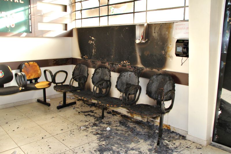 Fogo atingiu a recepção da prefeitura e algumas secretarias | Adriano Oltramari