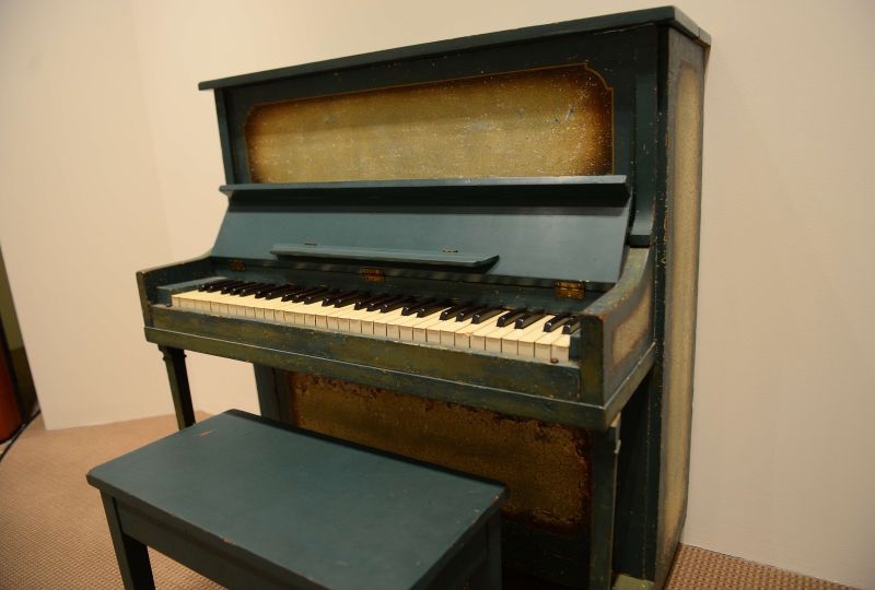 Piano utilizado por Humphrey Bogart em "Casablanca" | AFP