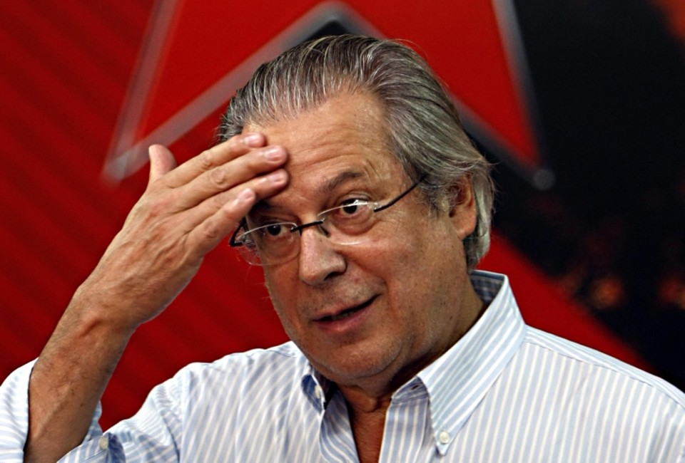 Réus dizem estar aliviados com a decisão do presidente do STF José Dirceu vai passar o Natal com a mãe, em Passa Quatro, Minas Gerais | Albari Rosa/ Gazeta do Povo