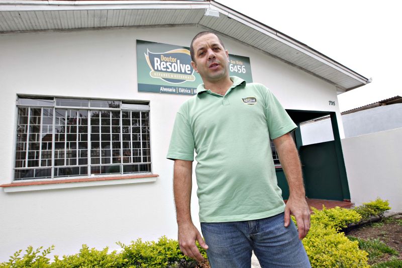 Potencial da construção motivou Edmilson a abrir franquia | Antônio More/ Gazeta doPovo