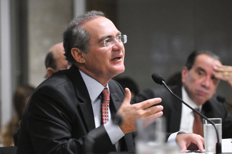 Calheiros: salários estavam sabidamente defasados | Geraldo Magela/Ag. Senado