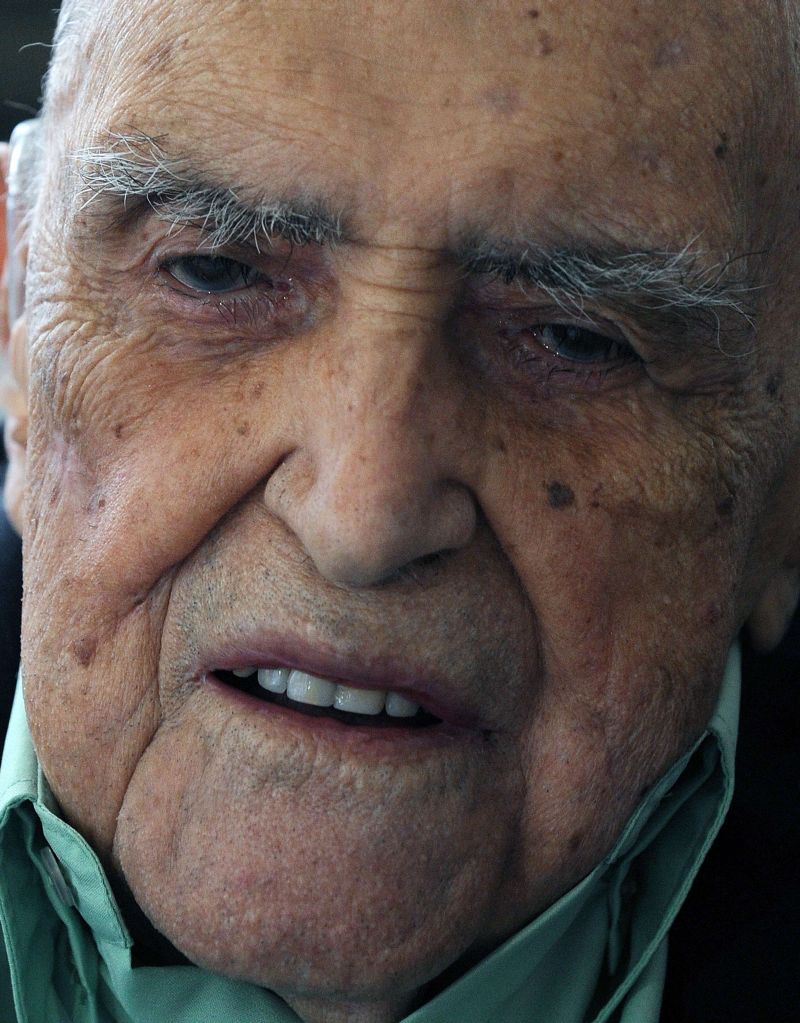O arquiteto Oscar Niemeyer | AFP/ Antonio Costa