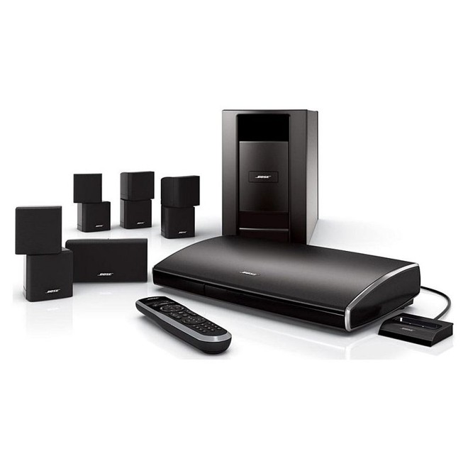 HOME THEATHERLIFESTYLE BOSE -A conhecida marca de áudio Bose tem o Home Theather Lifestyle V-Classe V25 à venda no Brasil. Com dock para iPod, uspscaling automático, 5.1 e sistema de calibração ADAPTIq. É dos melhores à venda no Brasil, mas o preço é para poucos. Preço:Cerca de R$ 15,5 mil | 