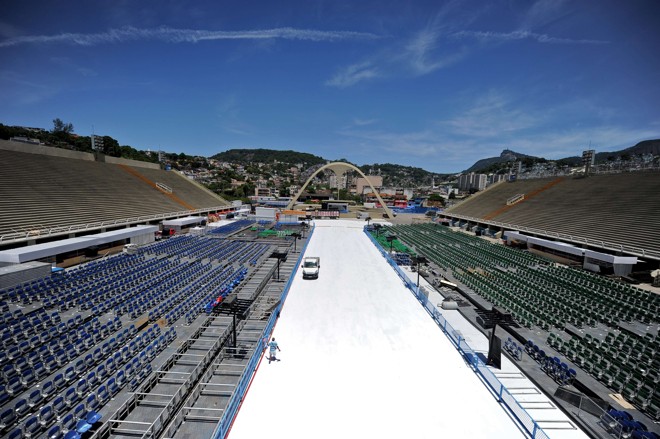 Passarela do Samba, no Rio de Janeiro. Inaugurada em 1983 | 
