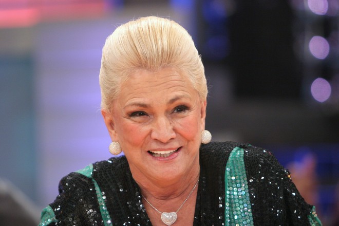 A apresentadora Hebe Camargo |