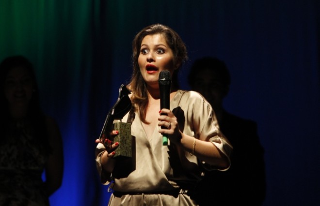 Melhor atriz: Janine de Campos | 