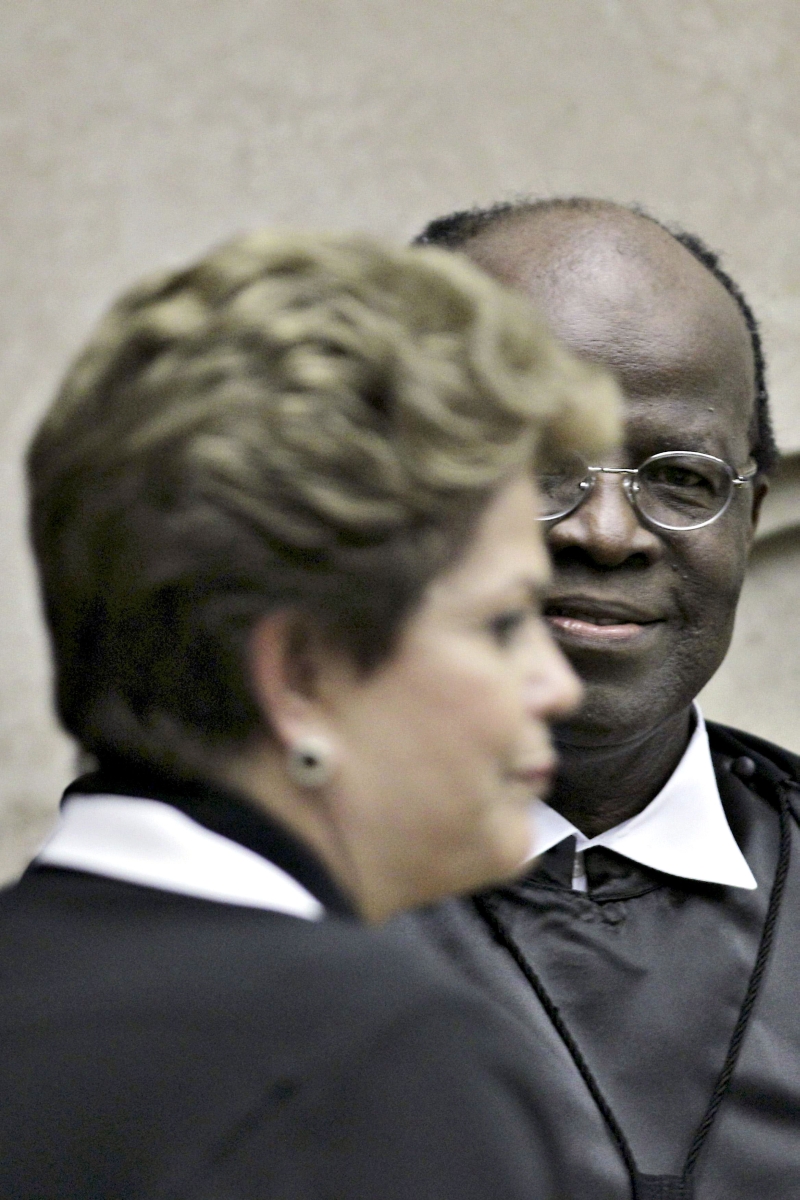 Dilma é citada por seu prestígio internacional e Joaquim Barbosa ganha destaque pela sua atuação no caso mensalão | Ueslei Marcelino/ Reuters