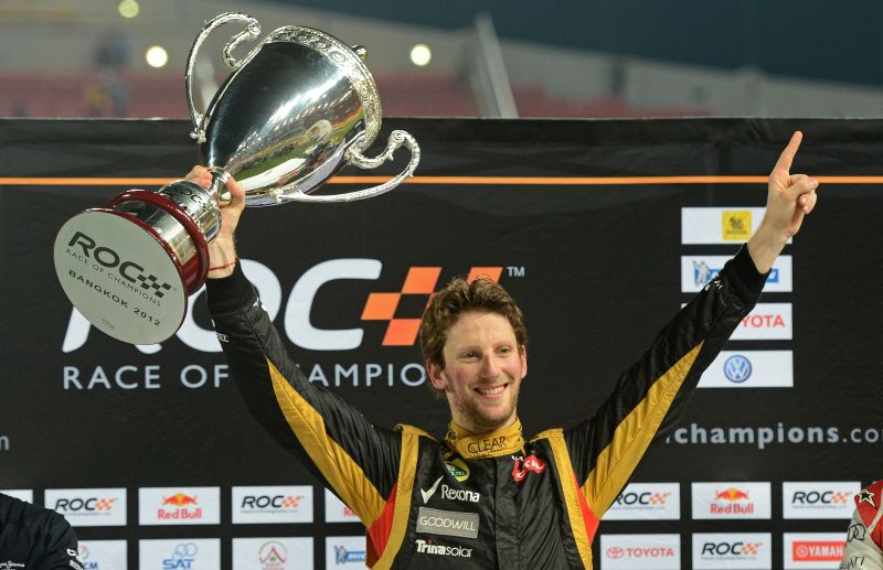 Romain Grosjean continua na Lotus em 2013 | AFP