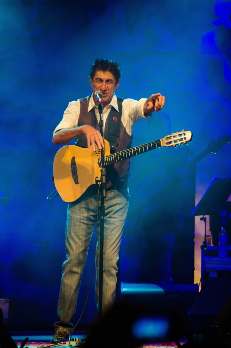 Fagner se sensibilizou com o projeto social do violista José Maria Magalhães Silva | Lena Trindade/Divulgação