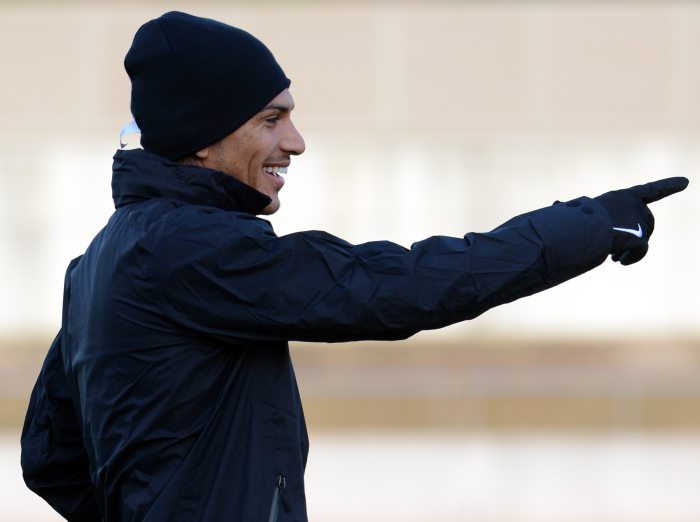 O atacante peruano Paolo Guerrero participou normalmente do treino do Corinthians neste domingo no Japão | Toshifumi Kitamura / AFP