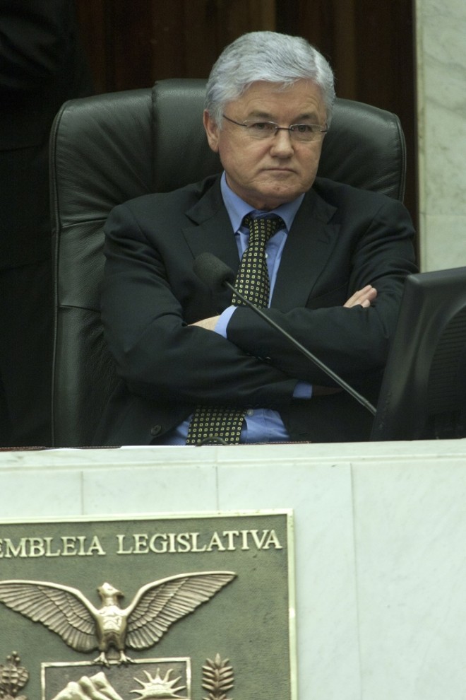 Valdir Rossoni (PSDB), presidente da Assembleia Legislativa |