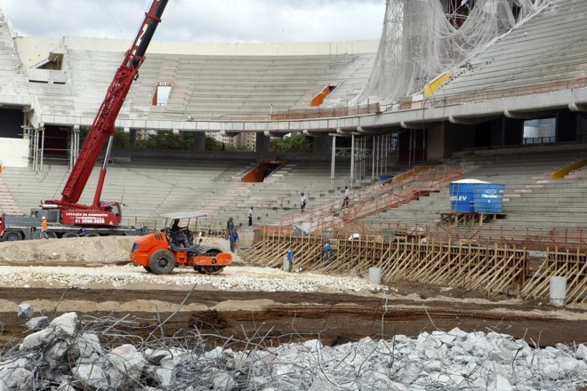 Estádio atleticano recebeu inspeção da Fifa | 