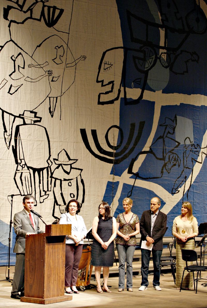 A Camerata Antiqua se apresentou no Guaíra | Hugo Harada/ Gazeta do Povo