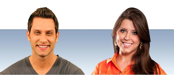 Eliéser faz parte do grupo de veteranos do programa e Andressa, do de novatos | Reprodução/Site BBB