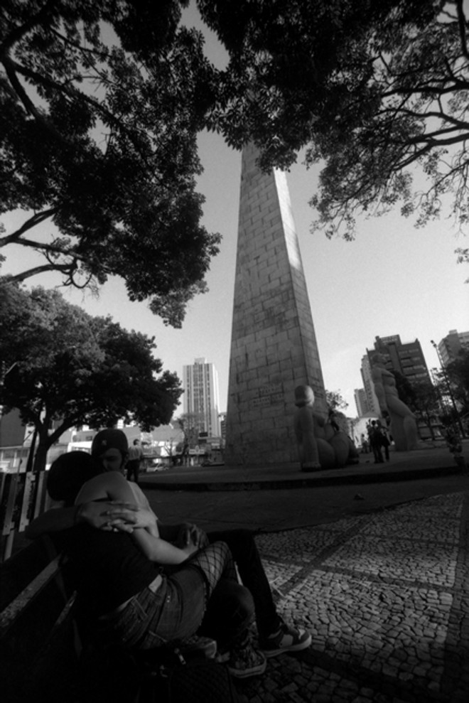 A Praça 19 de Dezembro rendeu várias imagens | 