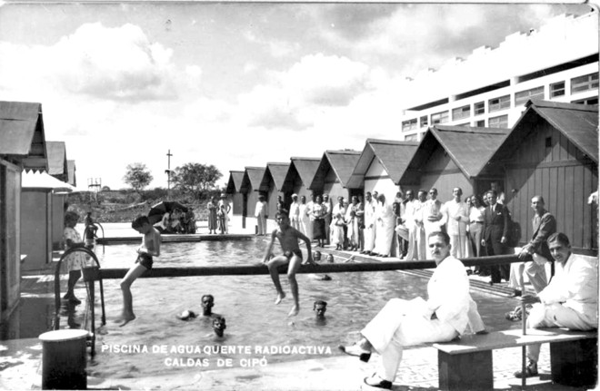 Estância de Caxambú, em 1868: 