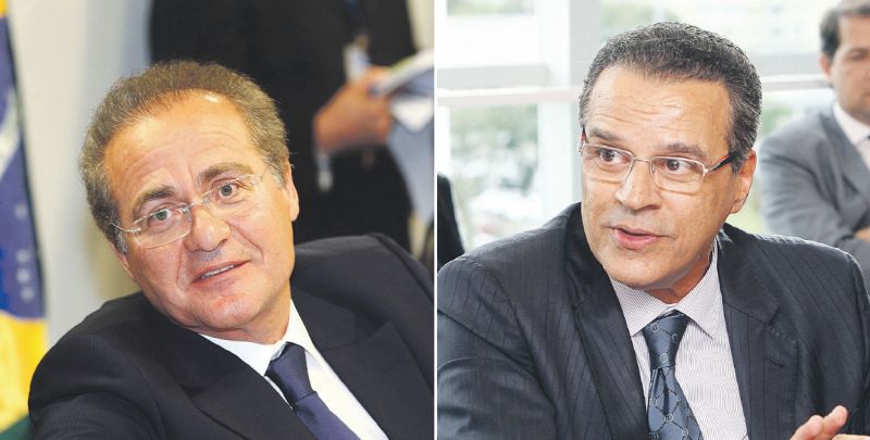 Renan e Henrique Alves: investigações da PF indicam que assessores receberam propina da empreiteira Gautama | Alan Marques/ Folhapress // Daniel Castellano/ Gazeta do Povo