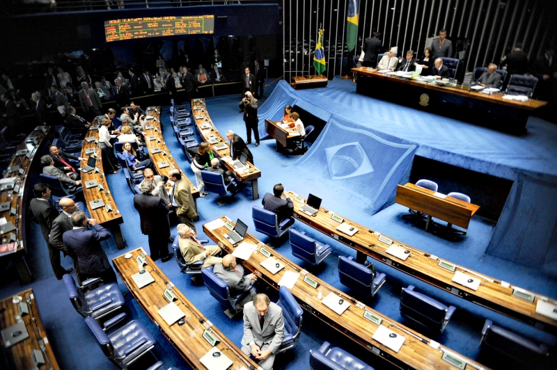Plenário do Senado: sem consenso, parlamentares não votaram novas regras do Fundo de Participação dos Estados no ano passado; as antigas foram declaradas inconstitucionais e, em tese, perderiam a validade em 31 de dezembro | Fabio Rodrigues Pozzebom/ABr