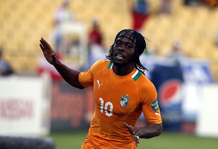 Gervinho marcou o gol da vitória de Costa do Marfim sobre Togo | Reuters