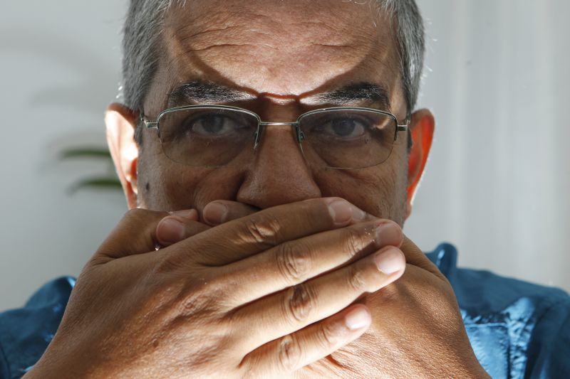 Subtenente Alcino de França Ferraz mantém um blog, em que comenta a segurança pública: Não queremos nos insurgir. | Henry Milleo/ Gazeta do Povo