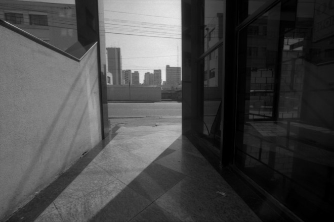 Vista da cidade da garagem de um prédio na Rua André de Barros | 