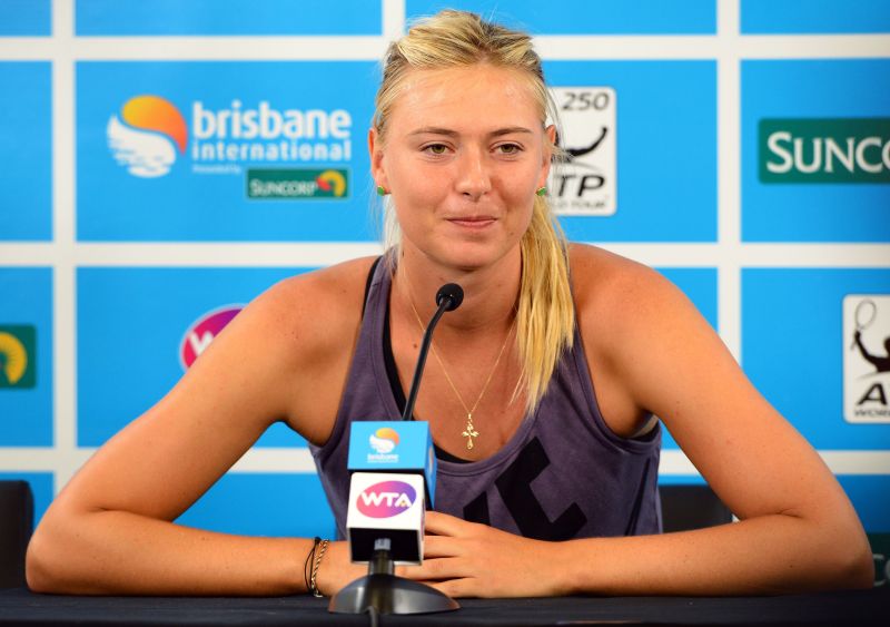 Lesão tirou Sharapova do torneio de Brisbane | AFP