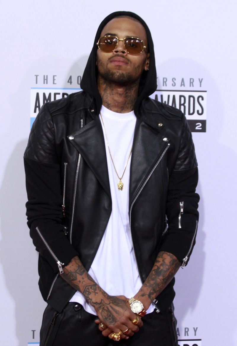 Chris Brown no American Music Awards 2012 | REUTERS/Jonathan Alcorn