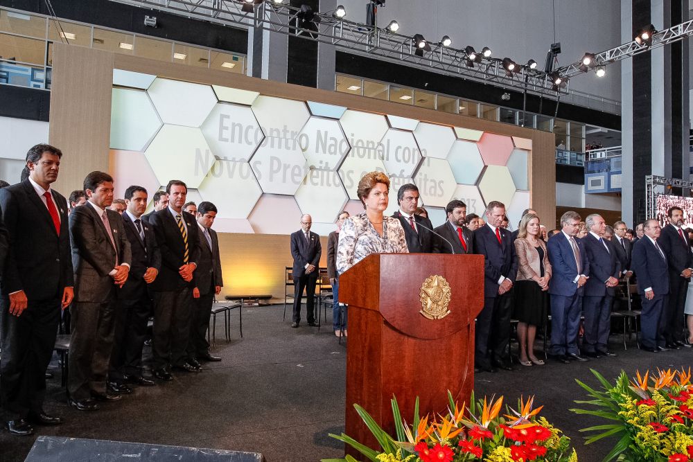 Dilma participou da abertura do evento nesta segunda-feira (28) | Roberto Stuckert Filho/PR/Divulgação
